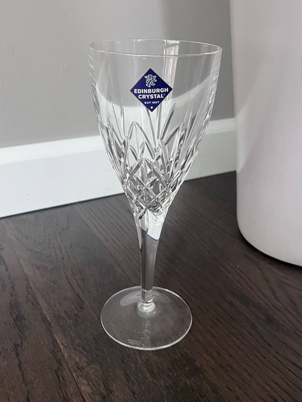 Crystal Wine Glasses - Set of 4